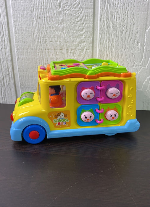 used ToyThrill Yellow School Bus Musical Toy