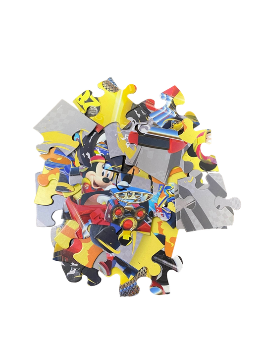 secondhand Disney Junior Mickey And The Roadster Racers 24 Piece Puzzle