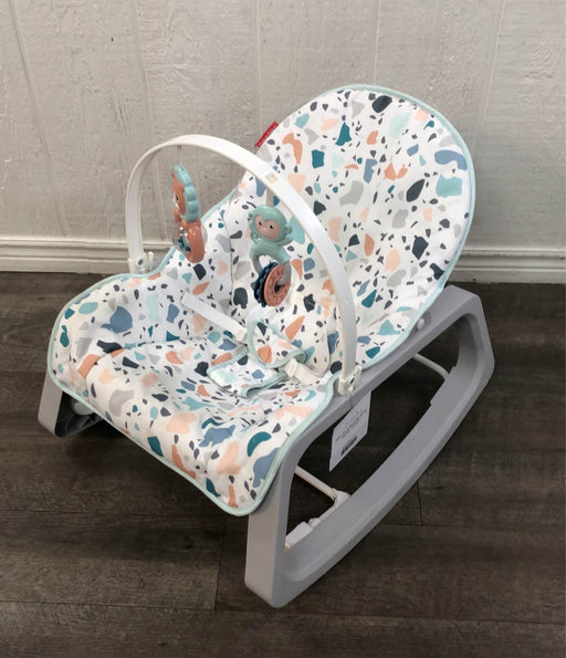 used Fisher Price Deluxe Infant To Toddler Rocker