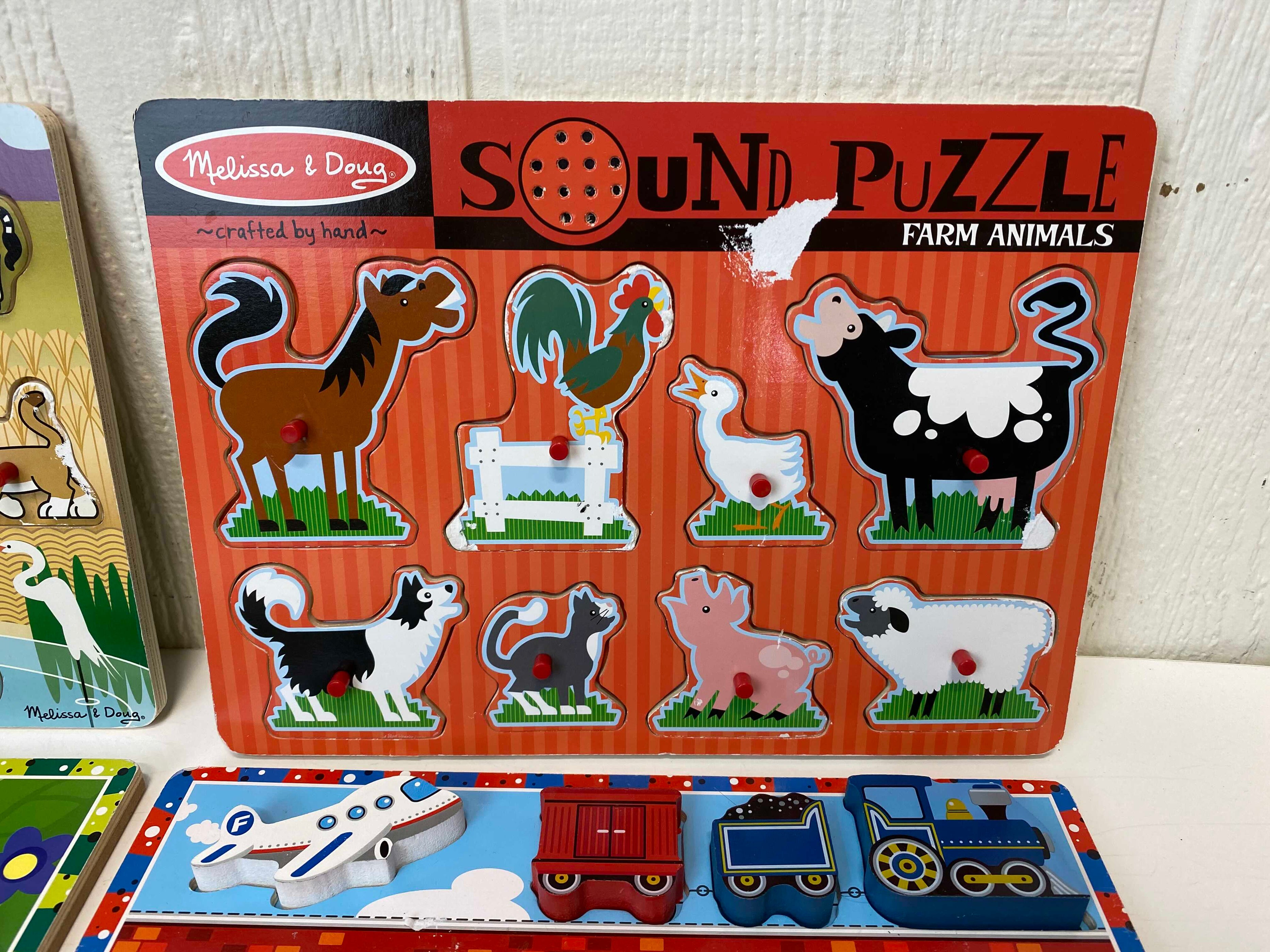 BUNDLE Melissa & Doug Wooden Puzzles — GoodBuy Gear