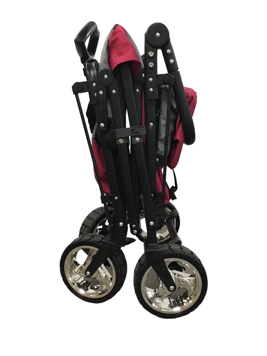 used Wonderfold S4 Push & Pull Premium Utility Folding Wagon with Canopy