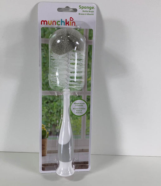 Munchkin Sponge Bottle Brush - Gray