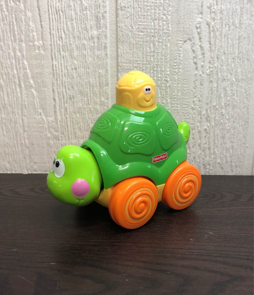 used Fisher Price Go Baby Go Press & Crawl Turtle