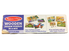 secondhand Melissa & Doug Jigsaw Puzzles In A Box
