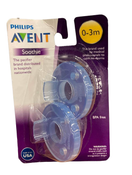 used Philips Avent Soothie Pacifiers, 2-Pack