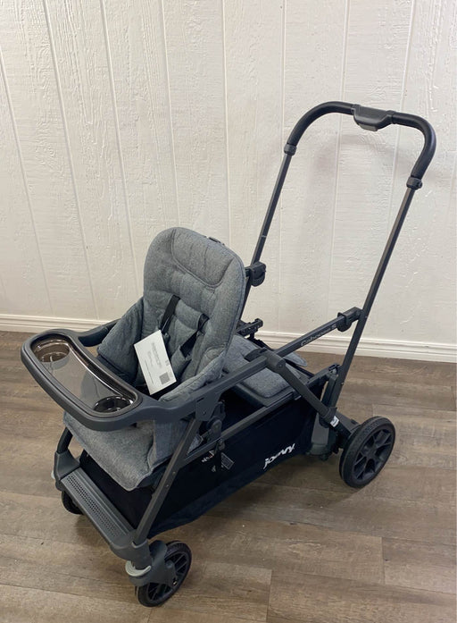 used Joovy Caboose S Too Sit And Stand Double Stroller, Grey Melange, 2020