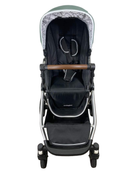 secondhand Mockingbird Single to Double Stroller, 2023, Silver with Penny Leather, Windowpane, Sage