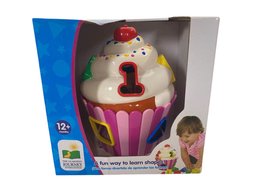 secondhand The Learning Journey Cupcake Shape Sorter