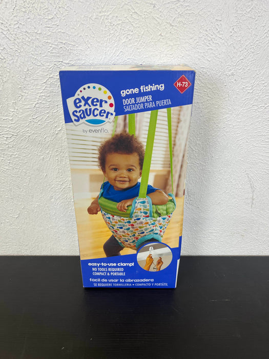 used Evenflo Doorway Jumper, Gone Fishing