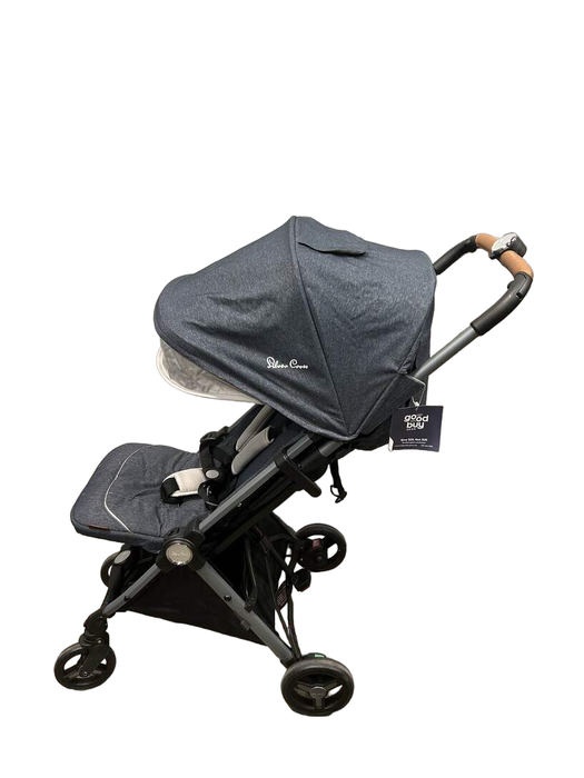 secondhand Silver Cross Jet Compact Stroller, 2019, Orkney(Blue)