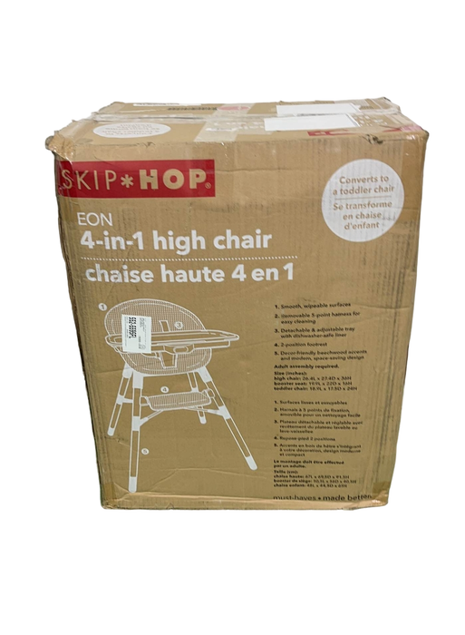 used Skip Hop EON 4-in-1 High Chair HIDDEN PICS 3.6