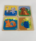 used BUNDLE Wooden Puzzles, Sets