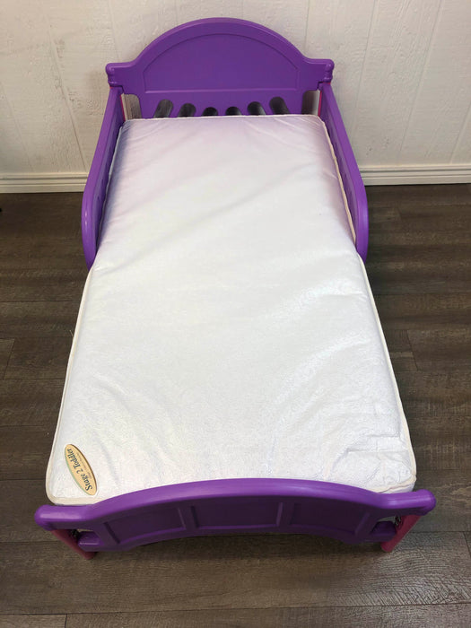 used Delta Children Toddler Bed, With mattress