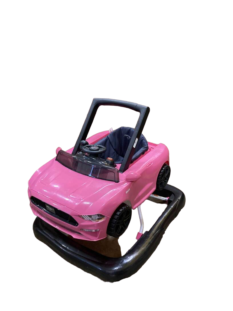 Bright Starts Pink Ford bull Mustang