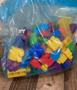 used Mega Bloks Block Scooping Wagon With Mega Bloks