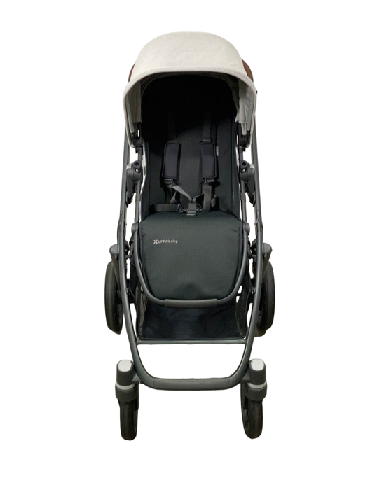 UPPAbaby VISTA V2 Stroller, 2022, Anthony (White & Grey Chenille)