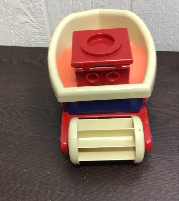 secondhand B. toys Fish & Splish Boat Bath Toy