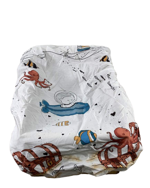 Shop JumpOff Jo Fitted Bassinet Sheet, Octopus Treasure at GoodBuy Gear
