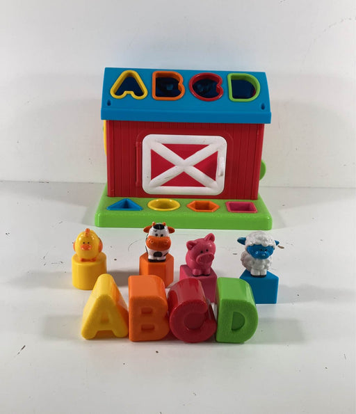 secondhand Infantino Barn Shape Sorter