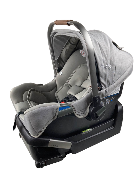 secondhand Nuna PIPA Infant Car Seat, Frost, 2019