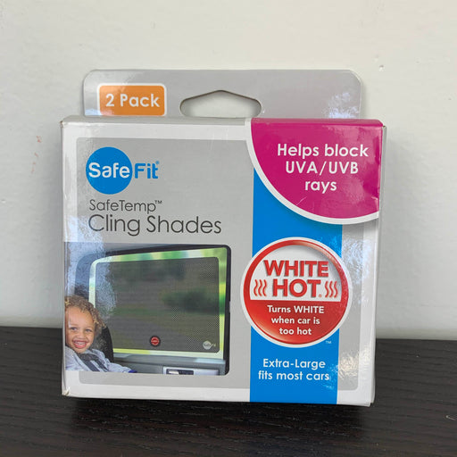 used SafeFit SafeTemp Cling Shades Extra Large, 2 Pack