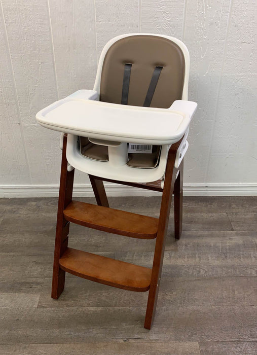 used OXO Tot Sprout High Chair, Taupe/Walnut