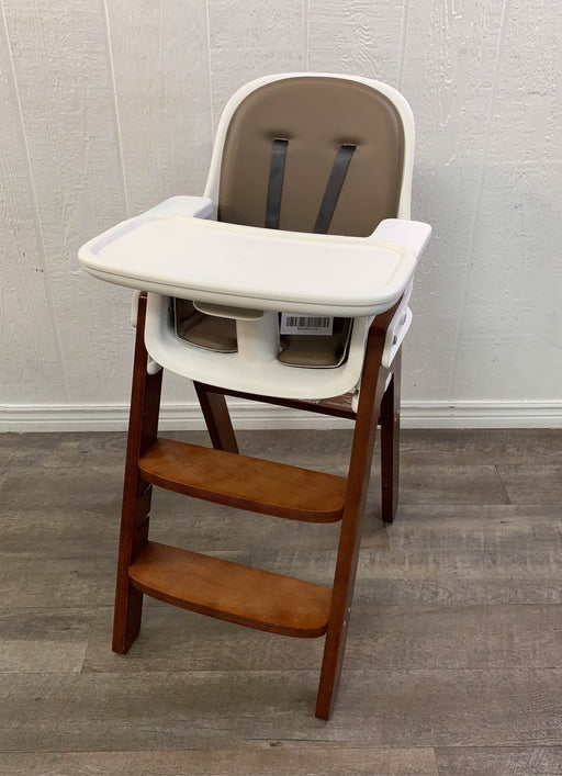 used OXO Tot Sprout High Chair, Taupe/Walnut