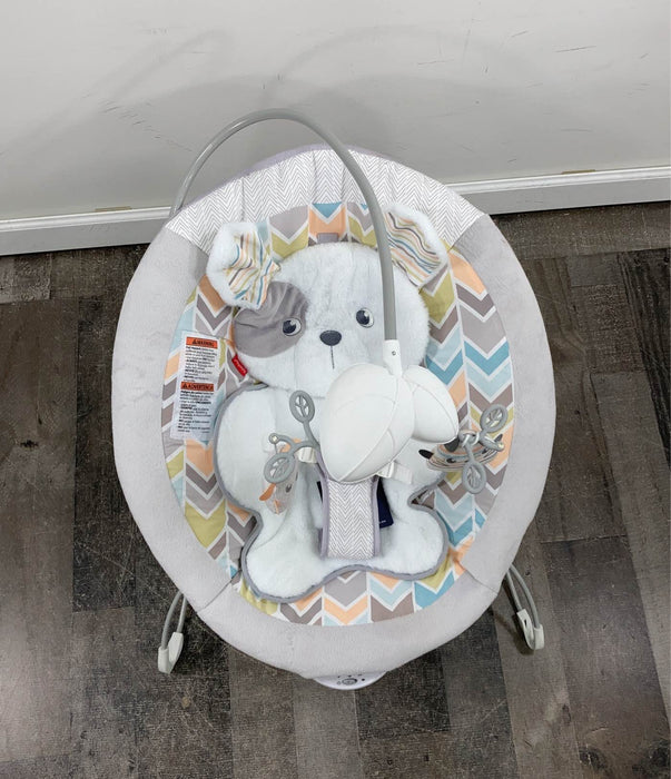 secondhand Fisher Price Deluxe Bouncer, My Little Snugapuppy