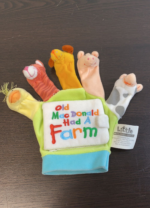 used Scholastic Finger Puppet Book