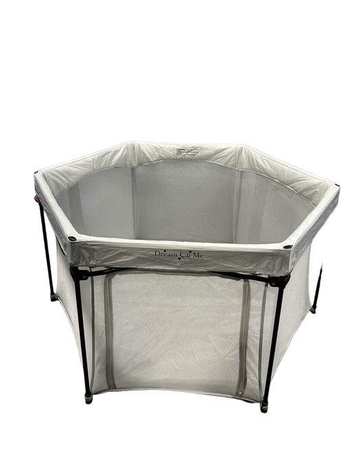 used Dream On Me Onyx Playpen Set with Canopy