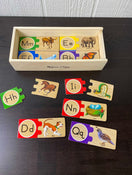 secondhand Melissa & Doug Self-Correcting Puzzle, A to Z