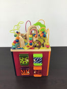 secondhand B. Toys Zany Zoo Wooden Activity Cube