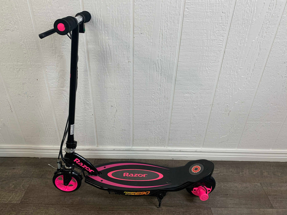 secondhand Razor Electric Scooter, Powercore E90