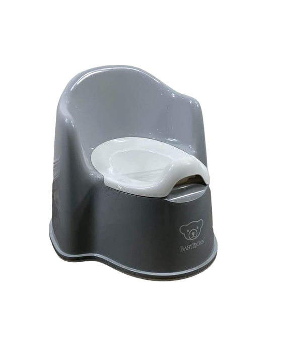 Shop BabyBjorn Potty Chair, Grey/White at GoodBuy Gear