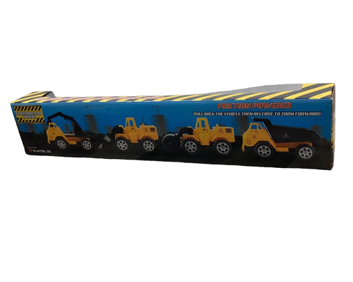 secondhand Playtek Construction Truck 4 Pack