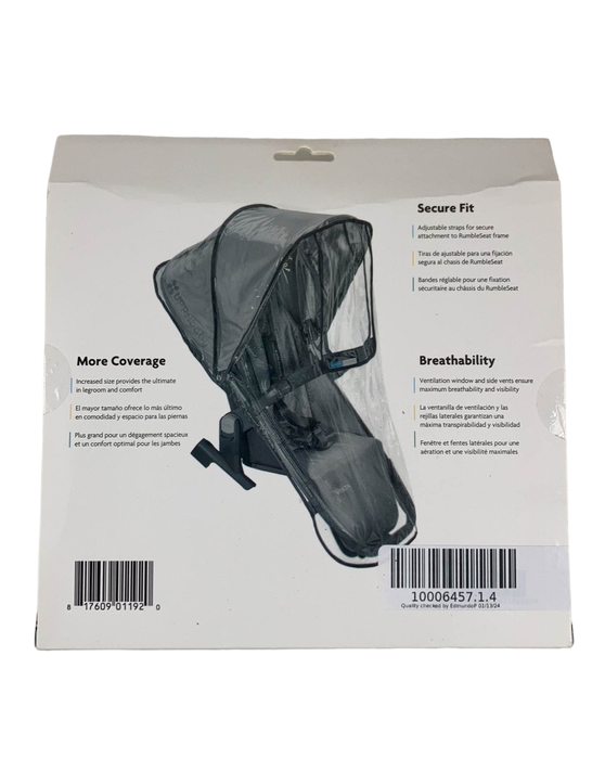 secondhand UPPAbaby Rain Shield For Vista & Vista V2 RumbleSeat