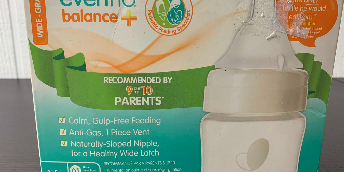 evenflo balance plus glass bottles Evenflo 5oz. Balance Wide Neck Bottles 3 Pack