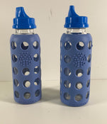 Shop Lifefactory Glass Bottles with Hard Sippy Spout, 9oz at GoodBuy Gear