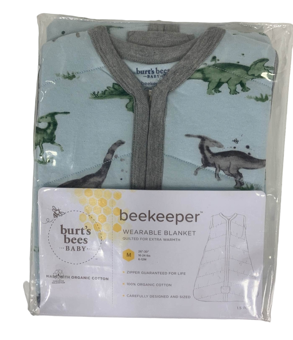 Burt's Bees Baby Beekeeper Wearable Blanket, Medium, 1.5 TOG (Medium W