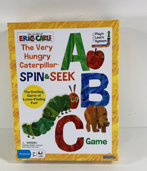 used Eric Carle The Very Hungry Caterpillar Spin & Seek ABC Game