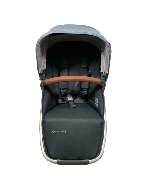 used UPPAbaby VISTA RumbleSeat V2, 2015+, 2022, Gregory (Blue Melange)