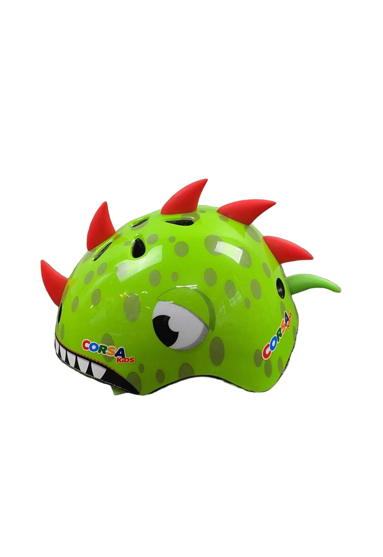 50-54 cm bike helmet Corsa Kids Multi Sport Kids Bike Helmet, Dinosaur Small 50-54cm