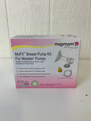 used Maymom MyFit Breast Pump Kit, Medela Pumps