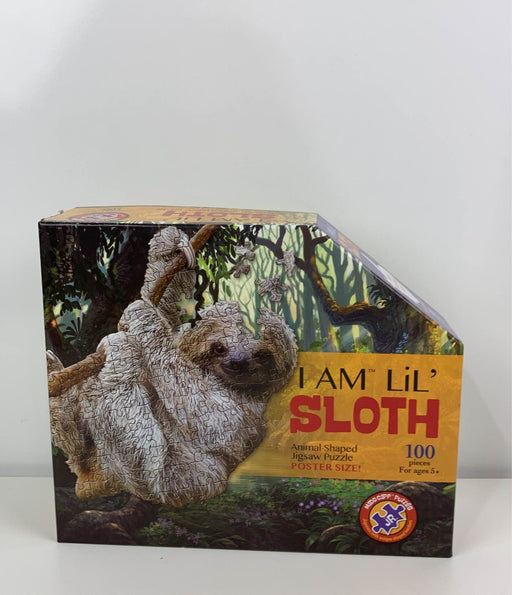 used Madd Capp I Am Lil’ Sloth Puzzle, 100 Pieces