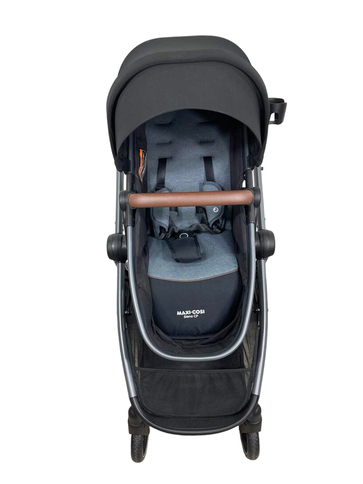 maxi cosi zelia vs siena Maxi-Cosi Siena CP Travel System Stroller, 2022, Mystic Gray