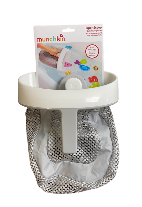 used Munchkin Super Scoop Bath Toy Organizer And Storage