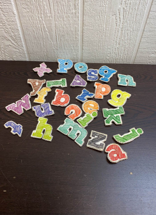 used MargauxMakes Magnetic Plush Alphabet Letters