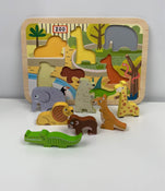 Shop Janod Chunky Puzzle, Zoo at GoodBuy Gear