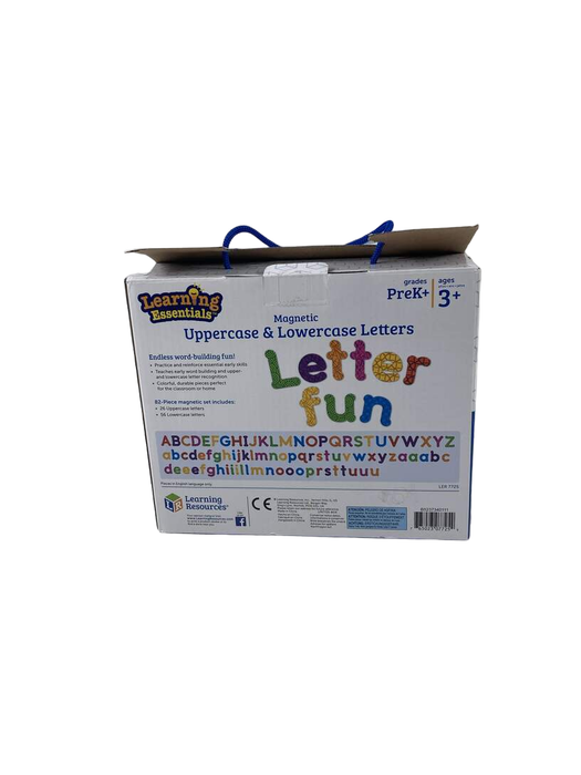 secondhand Learning Resources Magnetic Learning Letters-Uppercase And Lowercase