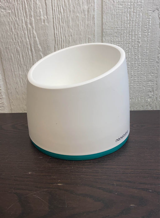 Shop Nanobébé Smart Warming Bowl In Teal at GoodBuy Gear